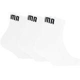 PUMA - Enkelsokken - Zwart - Katoen - Set van 3
