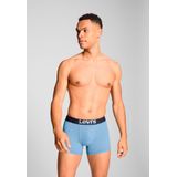 Levi's - Boxershorts - Zwart - Mix van Katoen en Elastaan - Pak van 2 Paar