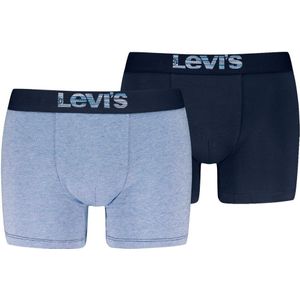 Levi's Boxershort - Blue Combo - Set van 2 - Katoen - Nauwsluitend