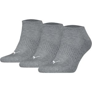 PUMA Sneakersokken - Zwart - Katoen - Comfortboord en Ventilatiekanalen