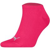 PUMA - UNISEX SNEAKER PLAIN 3P - Sneakersokken - Middle grey melange/Pink - 3 paar