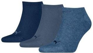 Licence Sneakersocken Unisex (3er-Pack) Schuhe | Denim Blue | Größe: 47-49