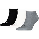 PUMA Sneakersocken Soft Cotton (3-Paar) mit Cat-Logo und PUMA-Schriftzug
