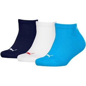 PUMA - Sneakersokken - Multi - 3 Paar - Ademend Materiaal