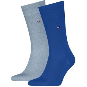 Tommy Hilfiger Sock Classic (2-pack), heren sokken, blauw