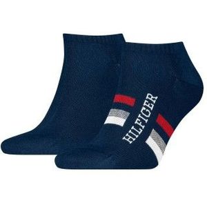 Tommy Hilfiger - TH MEN SNEAKER 2P - Sneakersokken - Navy - 2 paar
