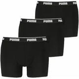 PUMA Boxershorts »PUMA MEN EVERYDAY BASIC BOXERS 3P«, (3er Pack), Komfortabler elastischer Logobund
