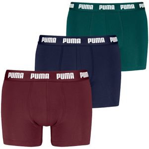 PUMA - Boxershorts - Blauw/Rood - Katoen - Maat 3