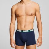Puma - Everyday Basic - Boxershorts - Green / Navy - 2-pack