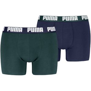 Puma - Everyday Basic - Boxershorts - Green / Navy - 2-pack