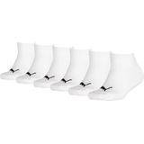 PUMA - KIDS PLAIN SNEAKER - Enkelsokken - Wit - 6 Paar