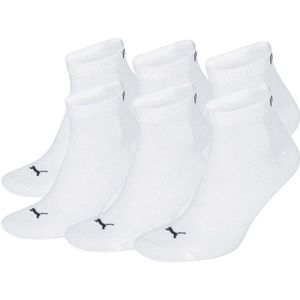 PUMA - KIDS PLAIN SNEAKER - Enkelsokken - Wit - 6 Paar
