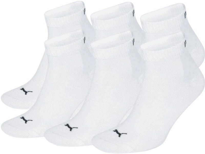 PUMA - KIDS PLAIN SNEAKER - Enkelsokken - Wit - 6 Paar