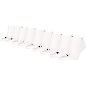 Puma - Sneaker Sokken - Zwart - Katoen - 9-Paar Verpakking