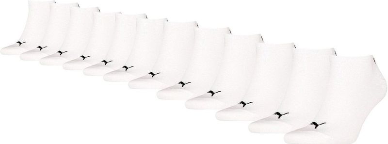 Puma - Sneaker Sokken - Zwart - Katoen - 9-Paar Verpakking