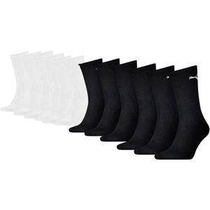 PUMA - CREW SOCK 12P - Enkelsokken - Gepolsterde zool - 12 Paar
