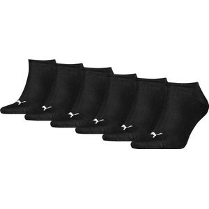Puma - Sneaker Sokken - Zwart - Katoen - 6-Paar