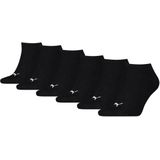 Puma - Sneaker Sokken - Zwart - Katoen - 6-Paar