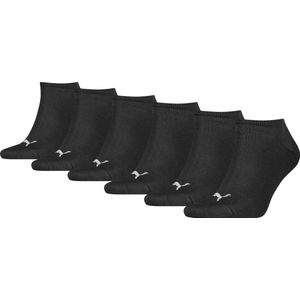 Puma - Enkelsokken - Wit - Katoen - Verpakt per 6-paar