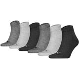PUMA Kurzsocken, (6 Paar), mit Rippbündchen