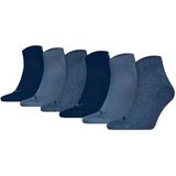 Puma - Quarter Sokken - Wit - Katoenmix - 6 Paar