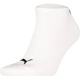 Puma - 6-Paar Invisible Enkelsokken - Katoen - Wit