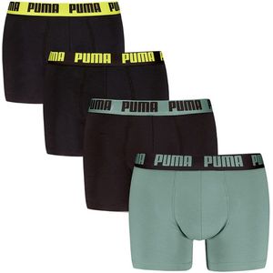 Boxershorts - Groen/Geel - Nauwsluitend - Machinewas