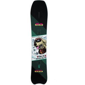 Rome Service Dog Freeride Snowboard Zwart Dessin