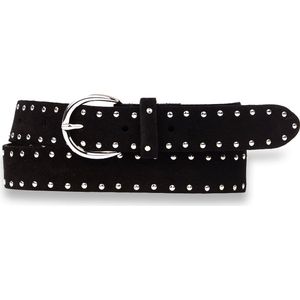 Legend Dames - Leren Riem - Zwart - 90 cm