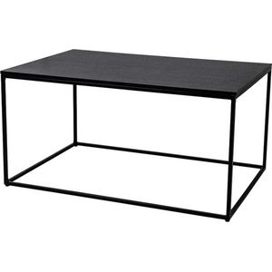 Artichok Karen houten salontafel zwart - 90 x 60 cm