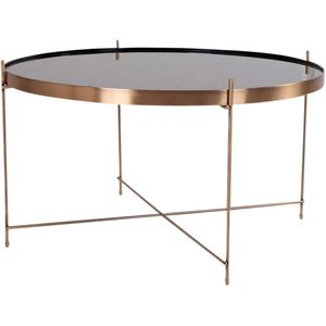 Artichok Liliana ronde salontafel brons - Ø 70 cm