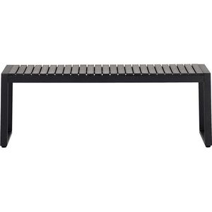 Lisomme - Job - Tuinbank - Zwart - Houtlook - 120 x 43 cm