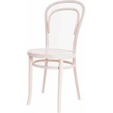 Fameg Vienna Thonet No. 14 Eetkamerstoel - Hout - Design - Bistrostoel - Whitewash