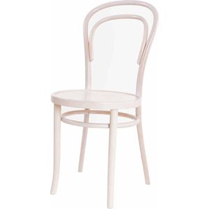 Fameg Vienna Thonet No. 14 Eetkamerstoel - Hout - Design - Bistrostoel - Whitewash