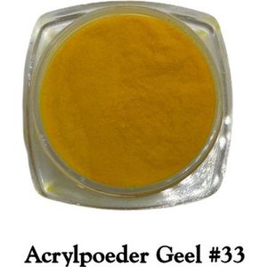 Isabelle Nails Acrylpoeder Geel #33