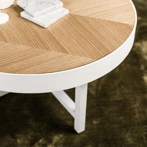 Jilke salontafel rond eiken 60 cm