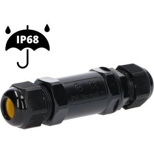 50 stuks waterdichte krimpverbinders, 16-14 AWG, blauwe kabelverbinders, krimpkousenverbinders, duurzame krimpverbinders voor veilige