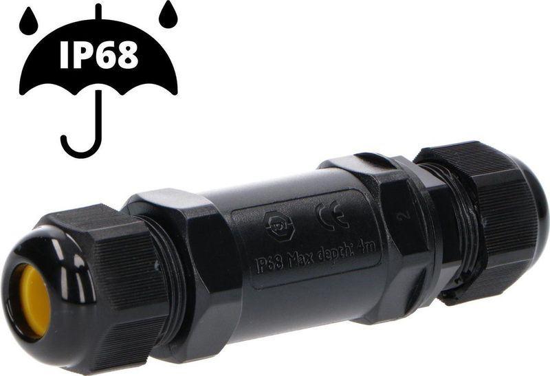 Kabelverbinder - 3-aderig - Waterdicht IP68 - 123led Huismerk