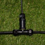 LED's Light Pro Kabelverbinder T-connector - IP68 waterdicht - Voor 3 kabels van 4 tot 14 mm