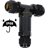 LED's Light Pro Kabelverbinder T-connector - IP68 waterdicht - Voor 3 kabels van 4 tot 14 mm