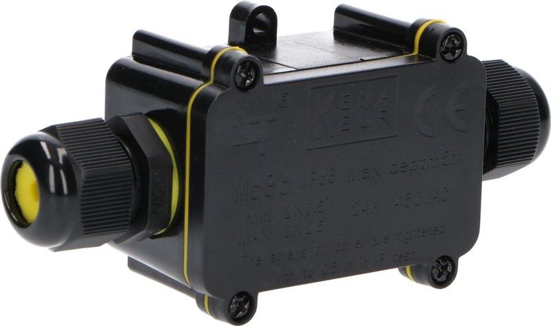 LED's Light Pro Kabeldoos I-connector - IP68 waterdicht - Lasdoos voor kabels van 4 tot 12 mm