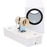 LED's Light LED Buitenlamp met GU10 Fitting - Rechthoek - IP44 - Wit - Model Milaan