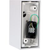 LED's Light LED Buitenlamp met GU10 Fitting - Rechthoek - IP44 - Wit - Model Milaan