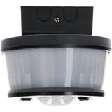 LED's Light Pro Bewegingssensor met Hoekbeugel Universeel - 12 meter bereik - Zwart