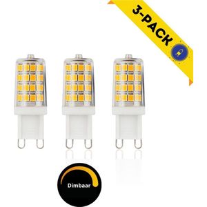 Proventa Longlife LED steeklampjes met G9 fitting - Dimbaar - 47 x 16 mm - 3-pack LED G9 Maislampjes