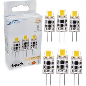 Proventa - Longlife LED Steeklampjes - Warm Wit - 5 x LED Steeklamp G4