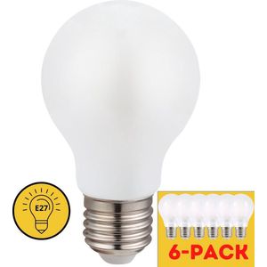 Proventa Energiezuinige LED lampen - Model Melk - Grote E27 fitting - Voordeelverpakking - 6-pack