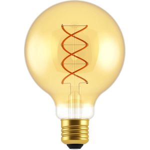 Proventa LED Filament lamp E27 - ⌀ 95 mm - Dimbaar - Warm wit - Retro bol bulb
