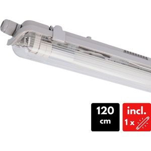 Proventa Complete LED TL lamp met armatuur van 120 cm  - IP65 - 18W vervangt 30W