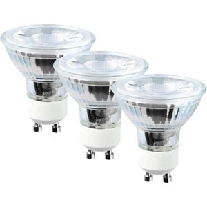 Proventa LED GU10 spots - Warm White - Led lampen met GU10 fitting - 3 led spots